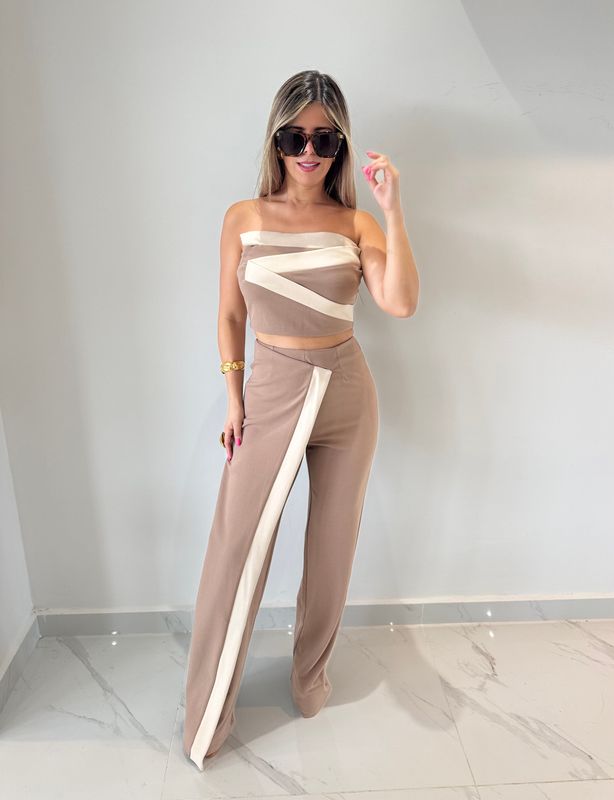 Vanilla Cream Pant Set