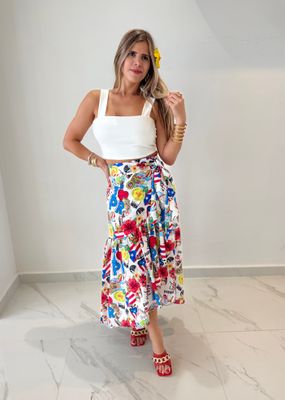 Puerto Rico Wrap Around Skirt