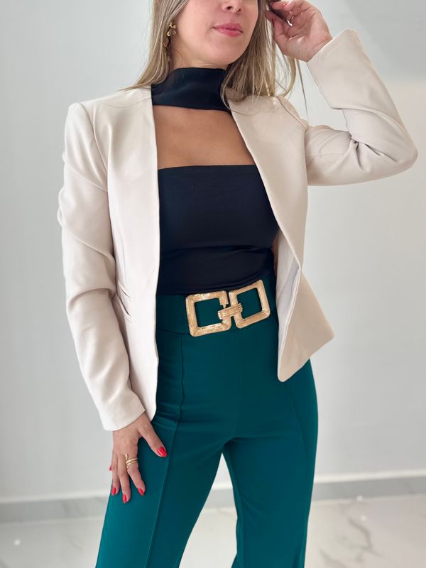 Cream Frost Blazer