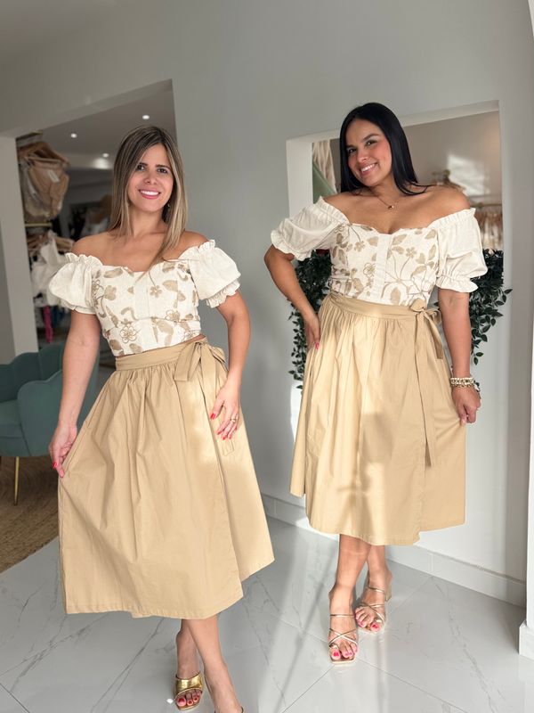 Princess Neutrals Exclusive Collection Skirt Set