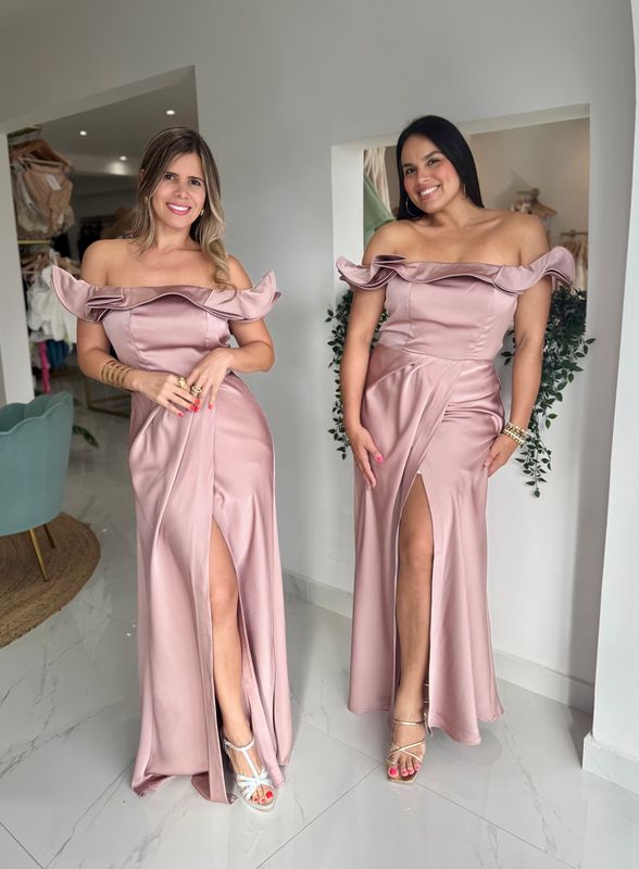 Old Pink Exclusive Collection Formal Dress