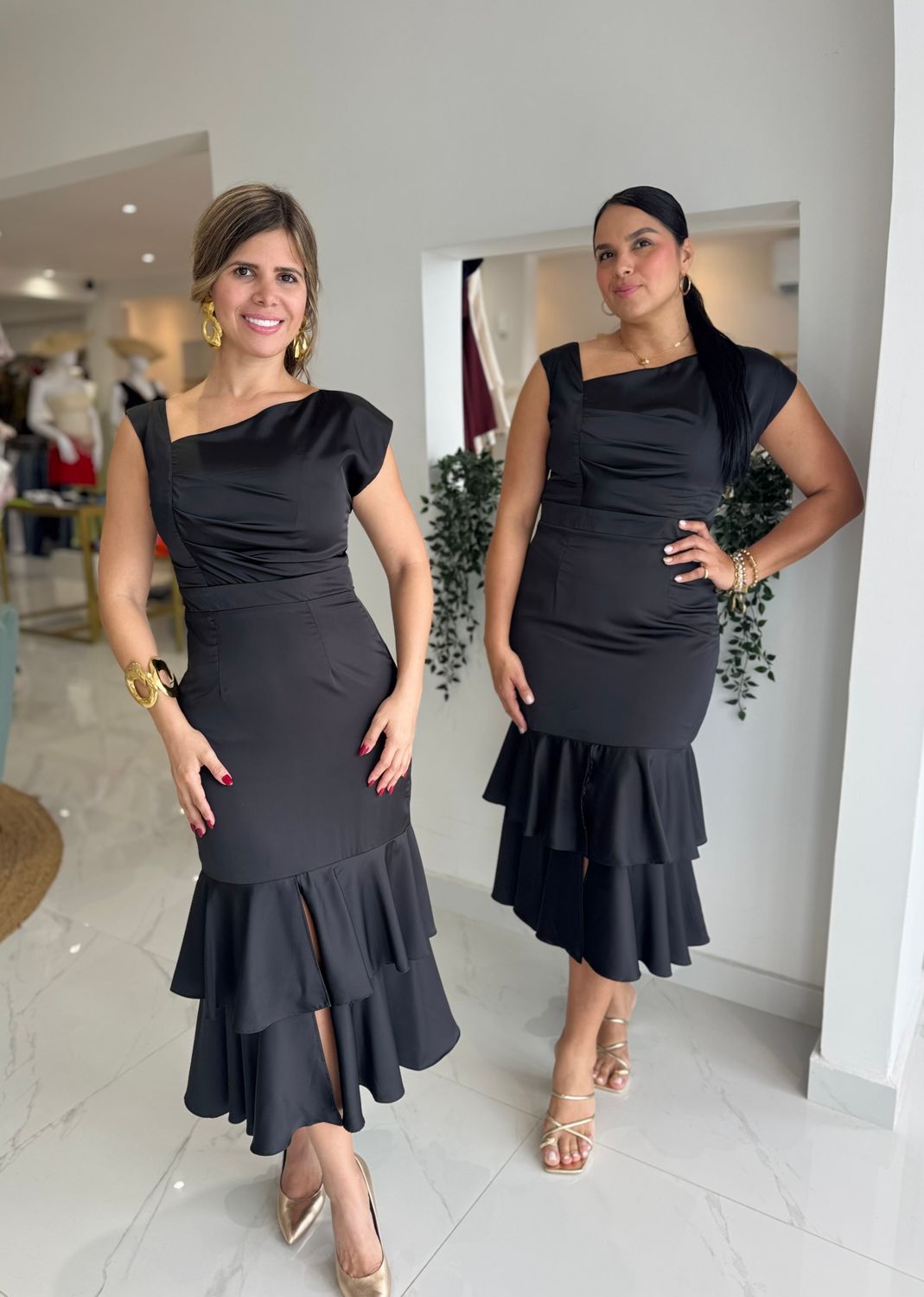 Black Cocktail Nostrum Brand Dress