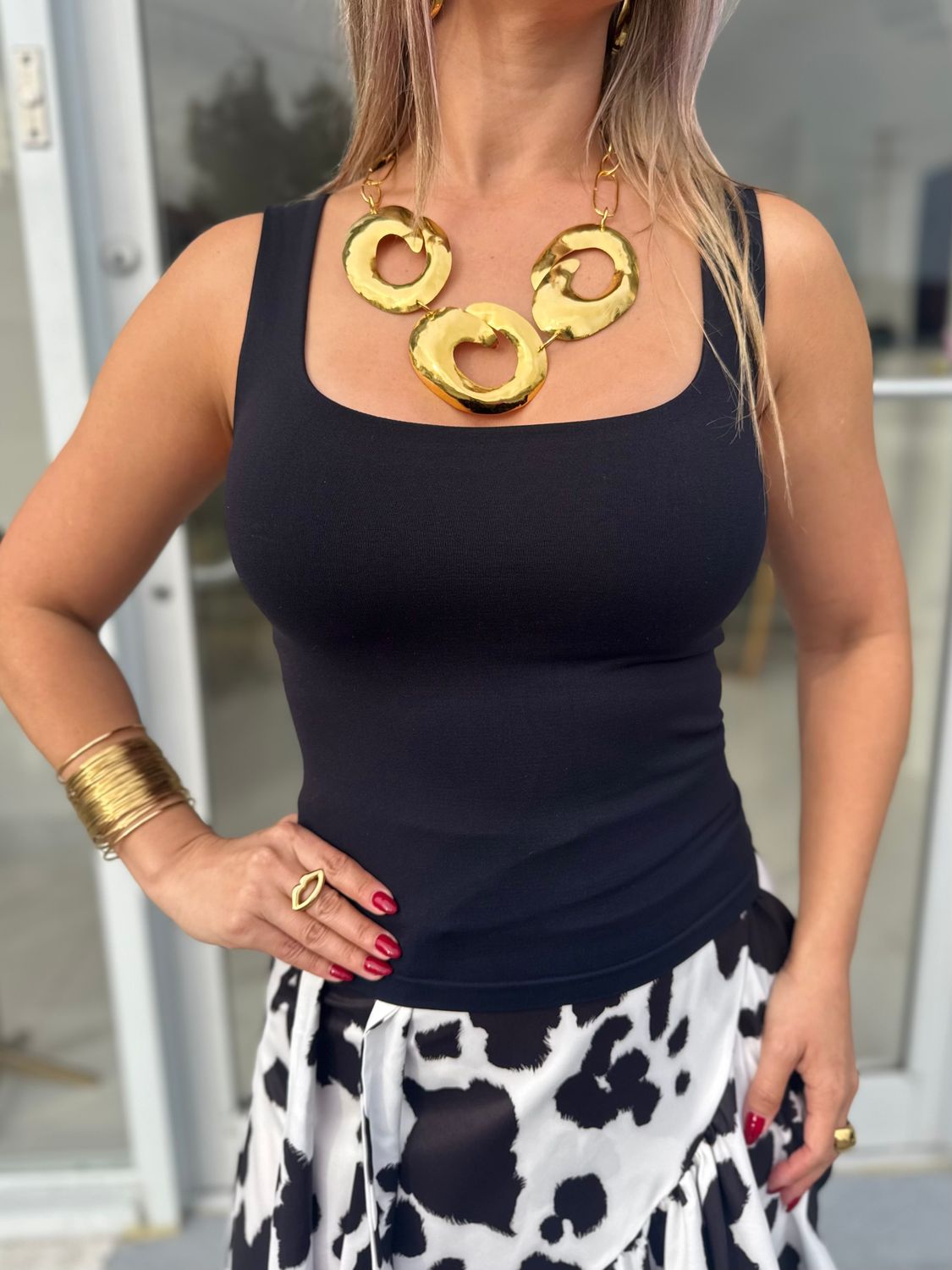 Black Basic Top