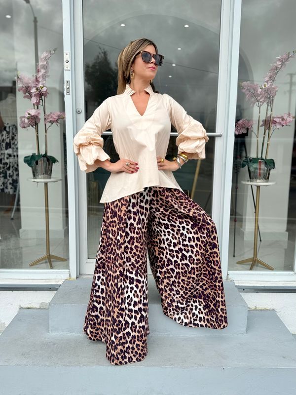Fashion Sleeves Nostrum Collection Blouse