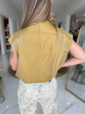 Gold Elegant Blouse