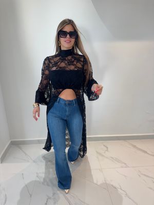 Lace Long Sleeve Blouse