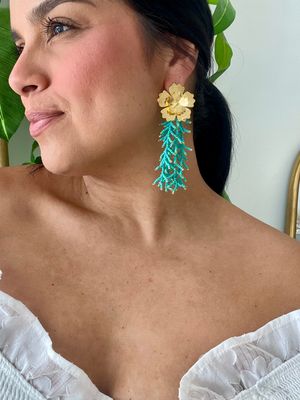 Colors Flower Earrings
