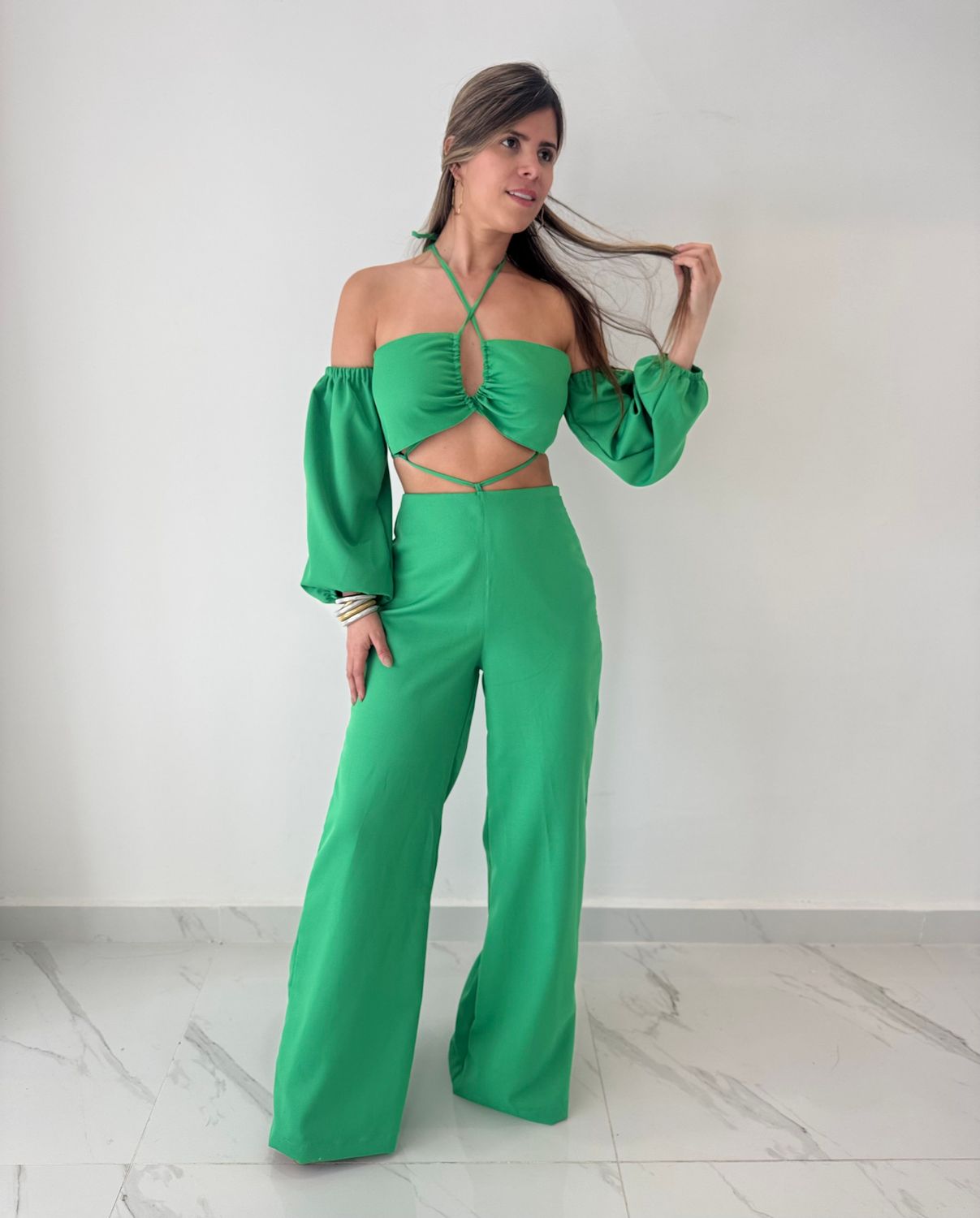 Green Jumpsuit