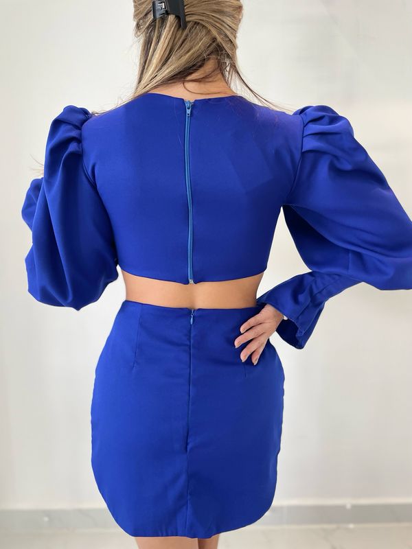 Blue Modern Nostrum Skirt Set