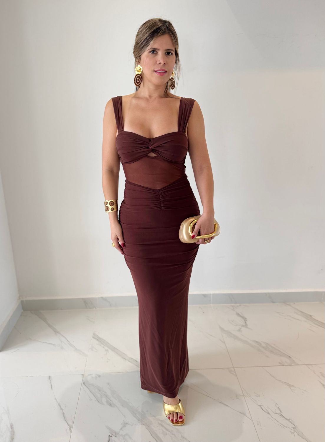 Chocolate Cocktail Dress