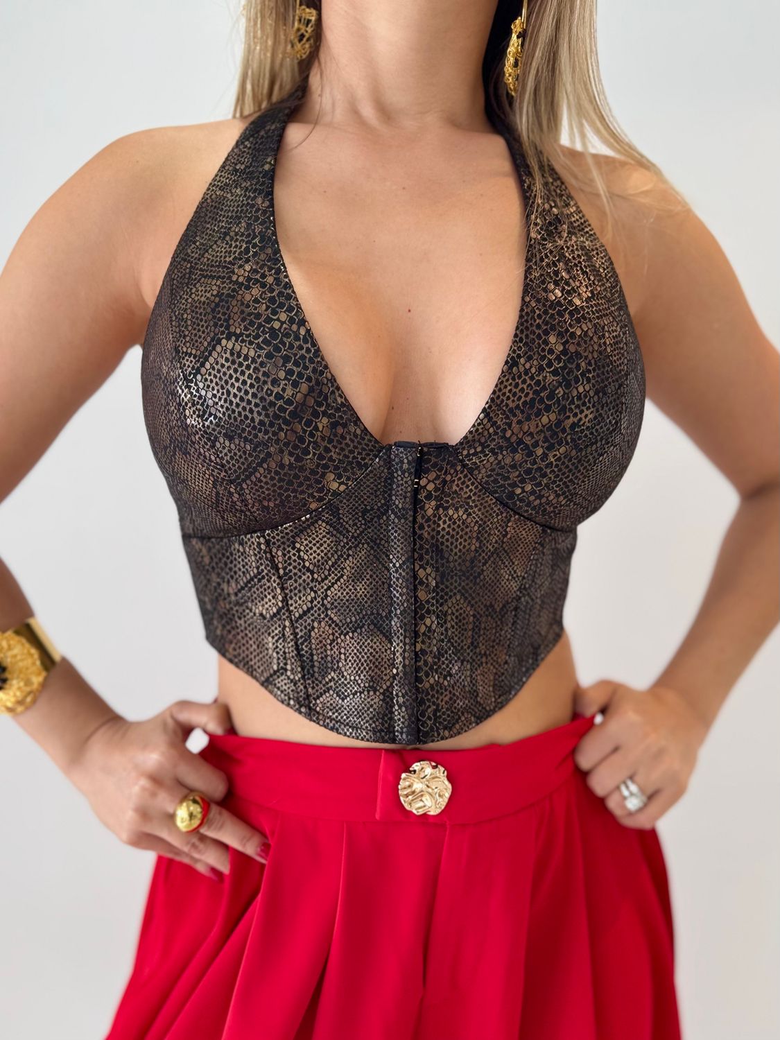 Dark Snake Bustier