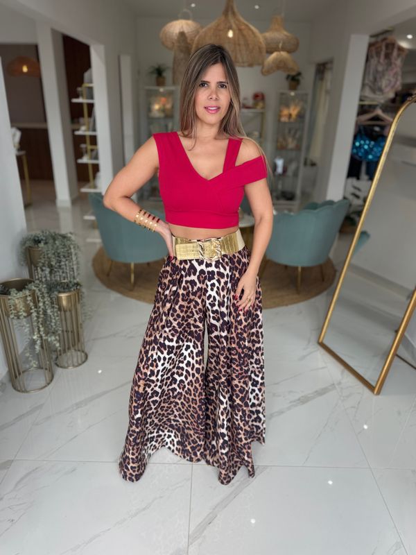 Leopard Print Palazzo