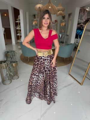 Leopard Print Palazzo