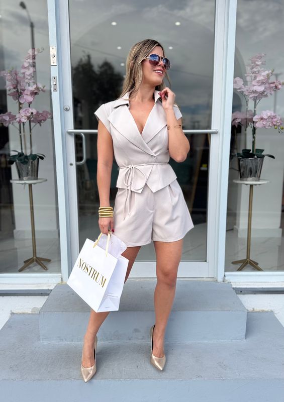 Casual Business Light Gray Set