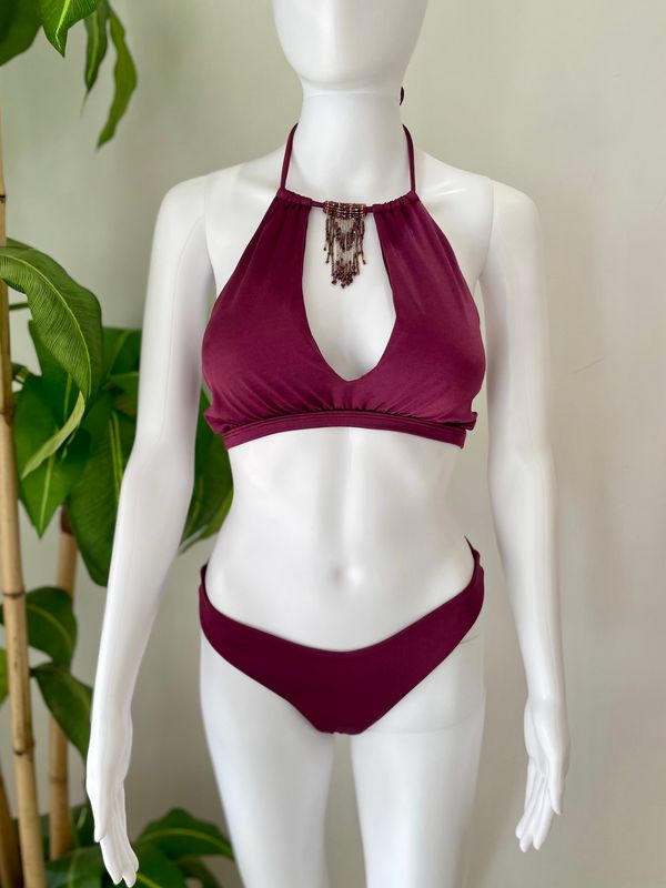 Burgundy Bikini