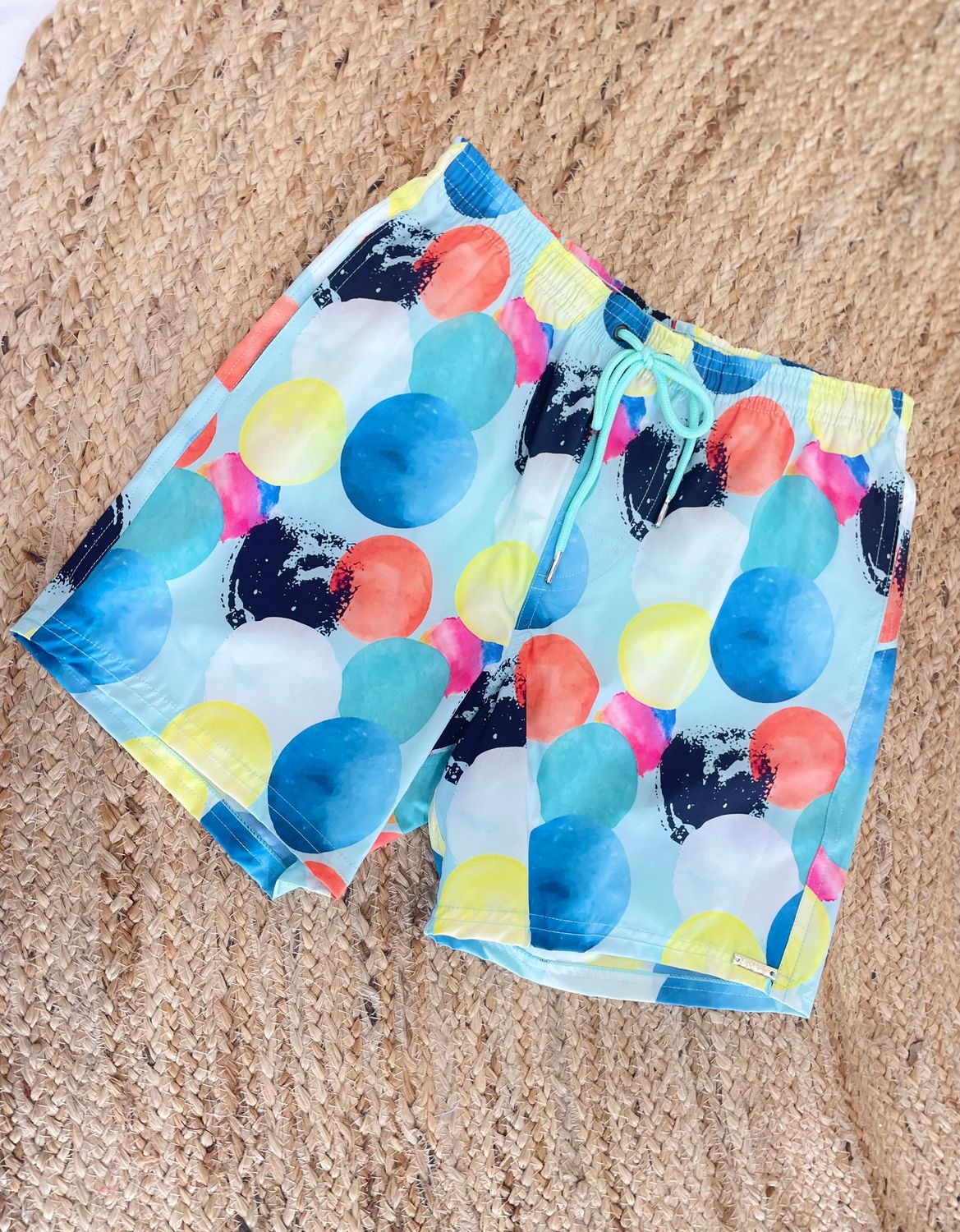 Colorful Matching Boy Swimsuit