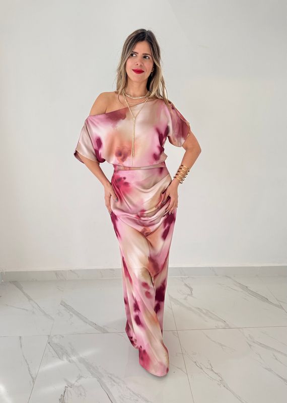 Tie Dye Exclusive Formal Dress
