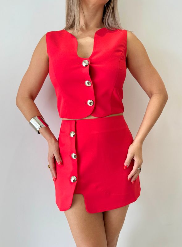 Red Tomato Skort Set