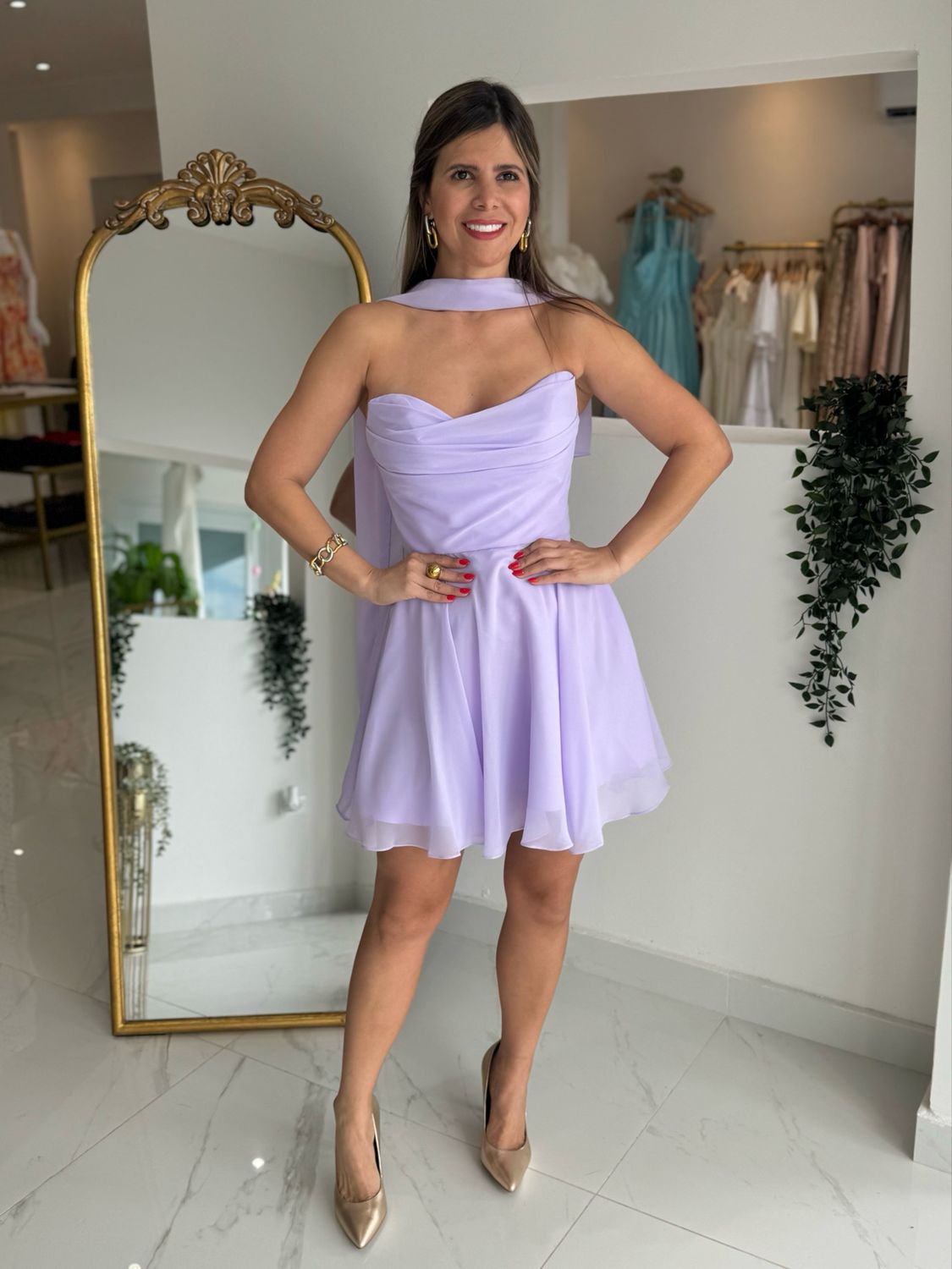 Lavanda Corset Dress