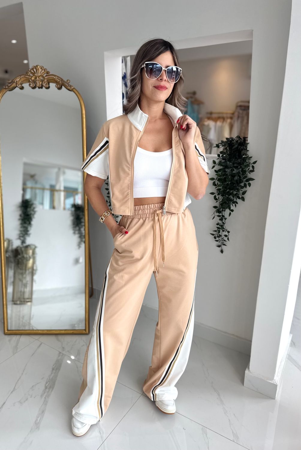 Latte Comfy Pant Set