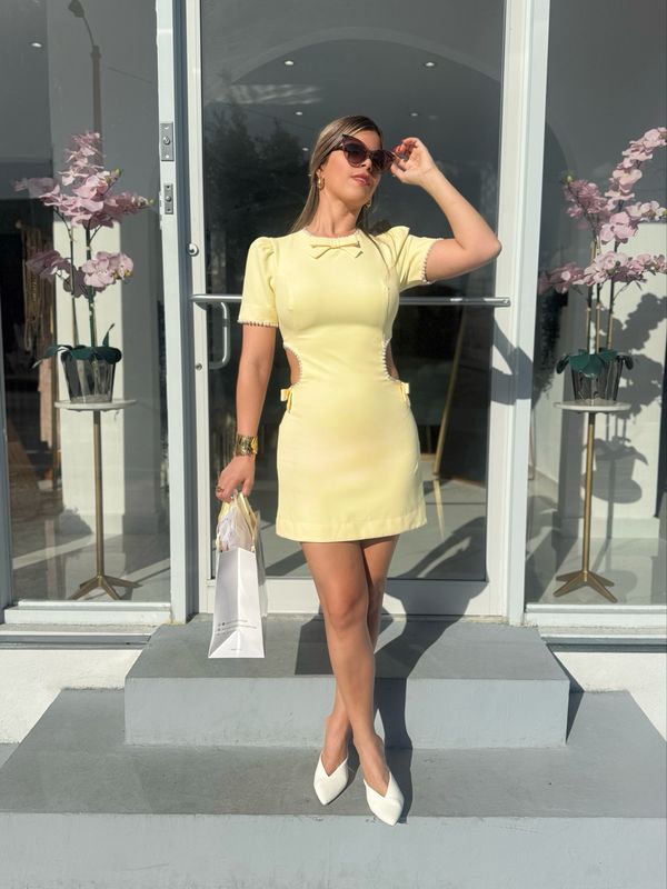 Yellow Pastel Premium Collection Dress