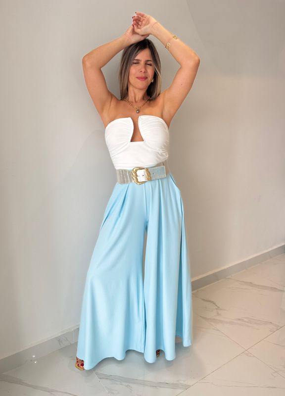 Light Aqua Palazzo