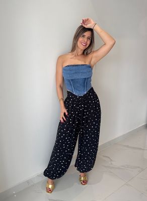Polka Dots Aladdin Jogger