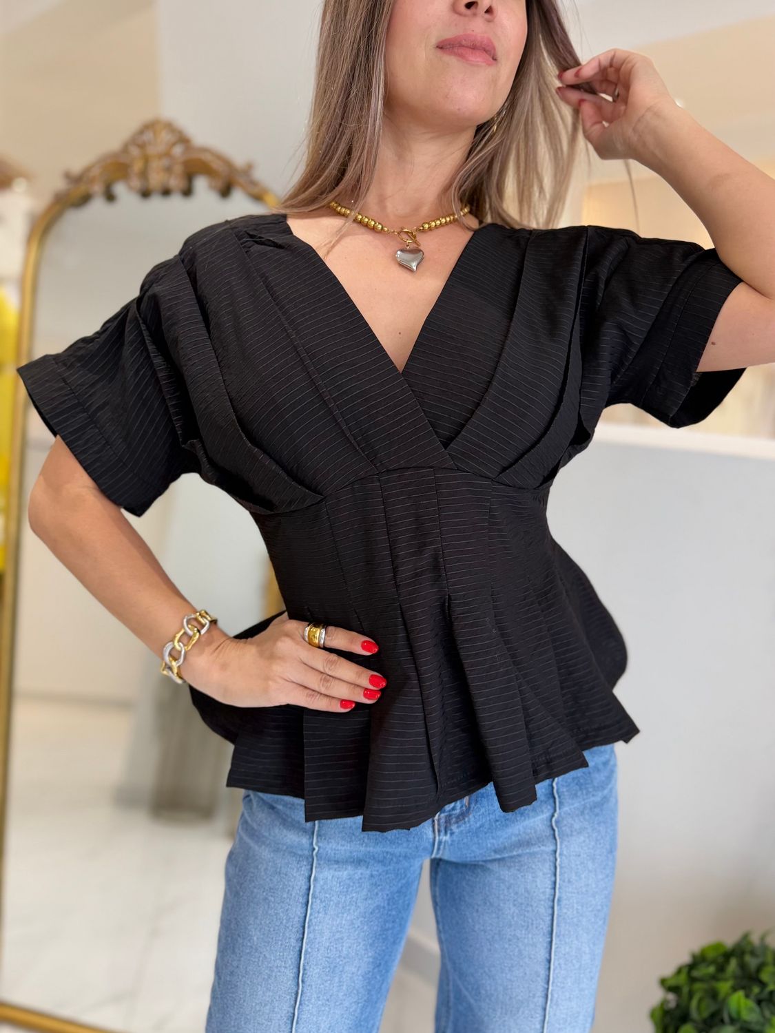 Black Exclusive Collection Blouse