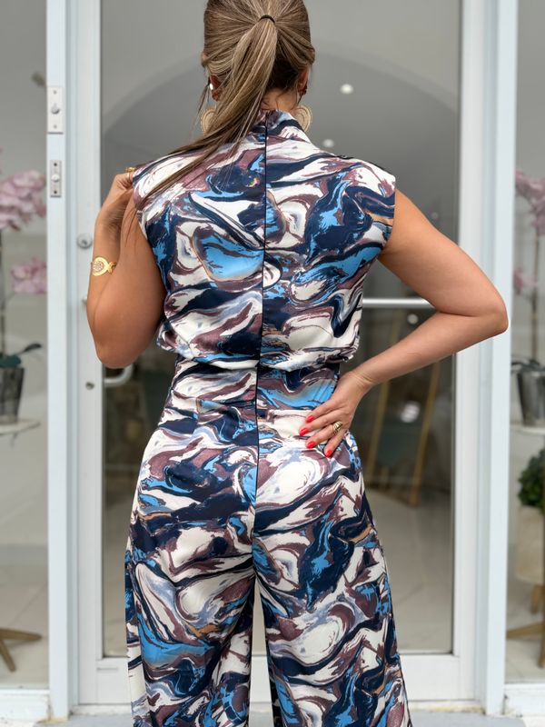 Printed Elegant Jumpsuit