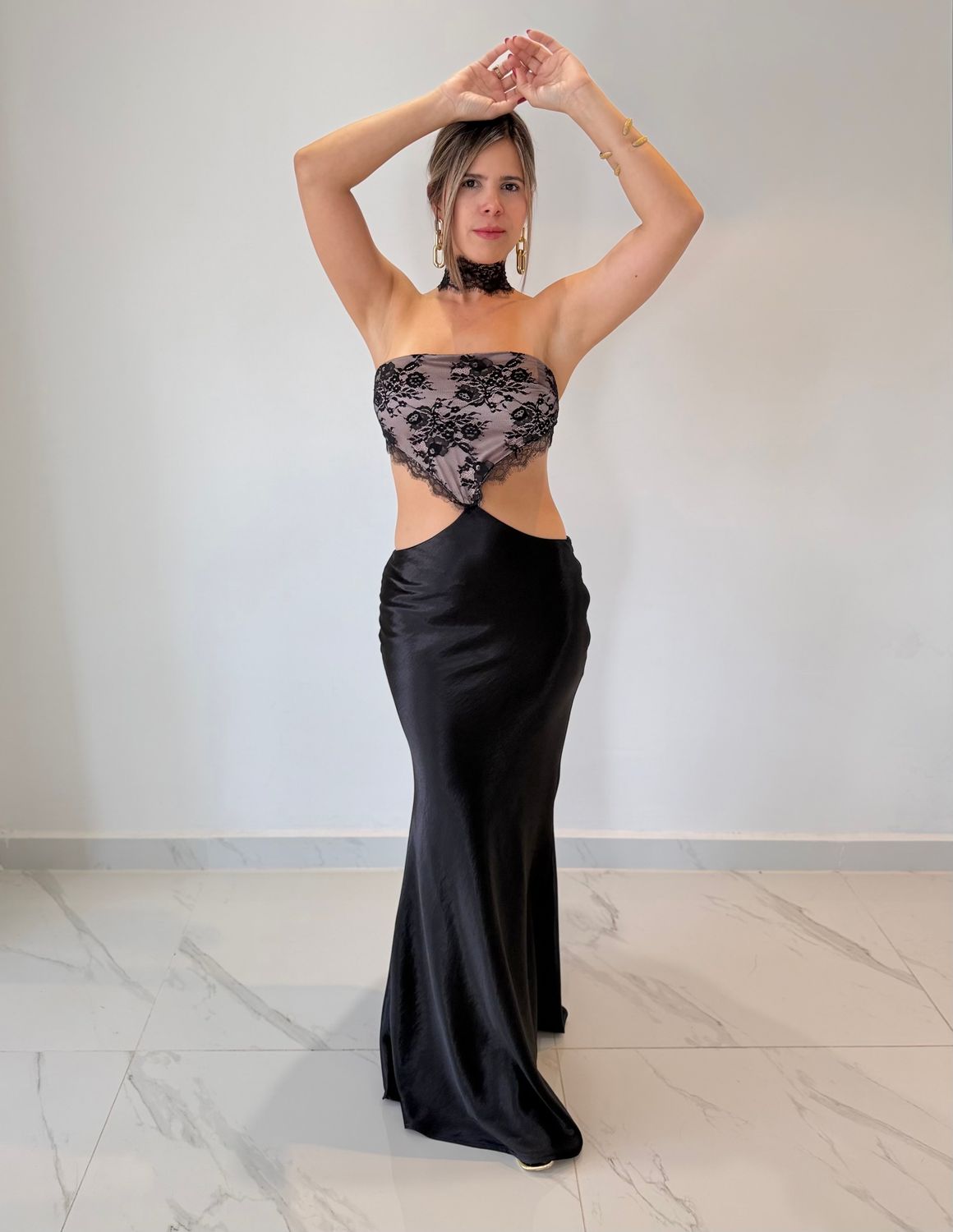 Black Lace Elegant Dress