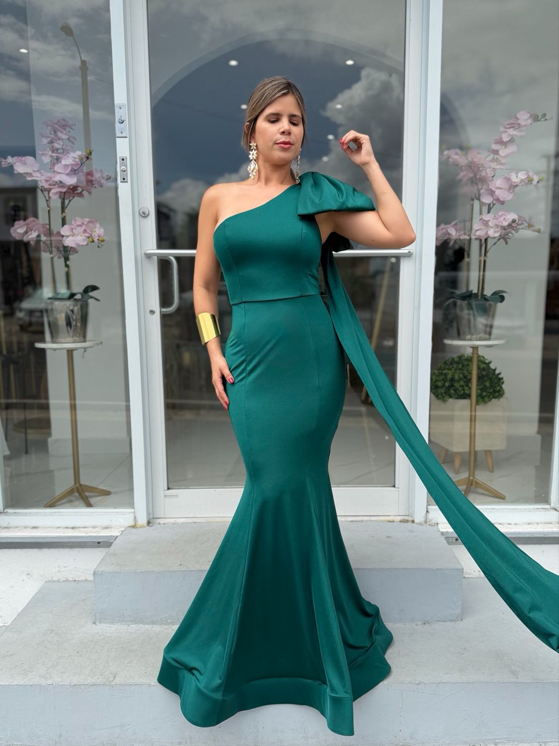 Emerald Green Formal Dress