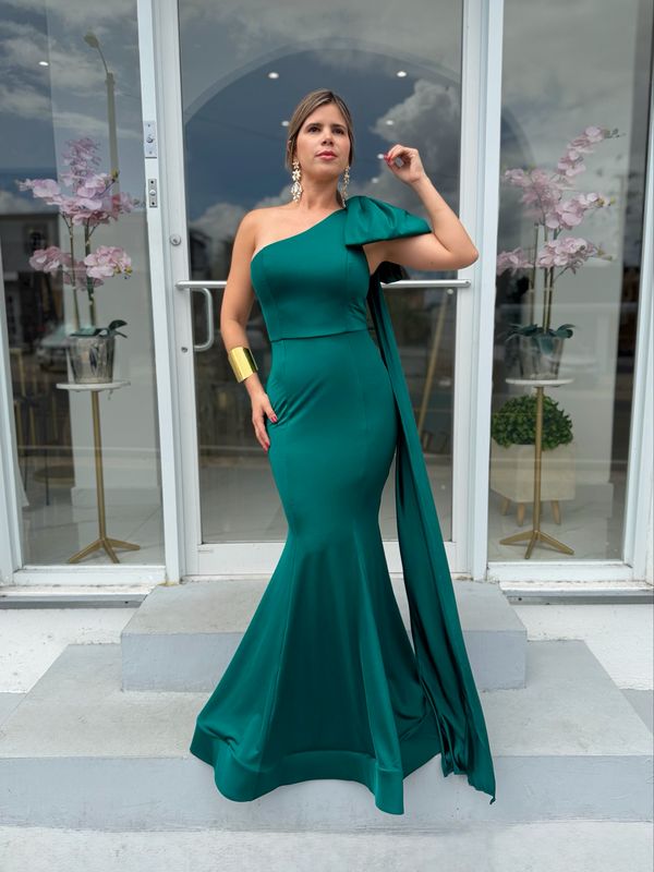 Emerald Green Formal Dress