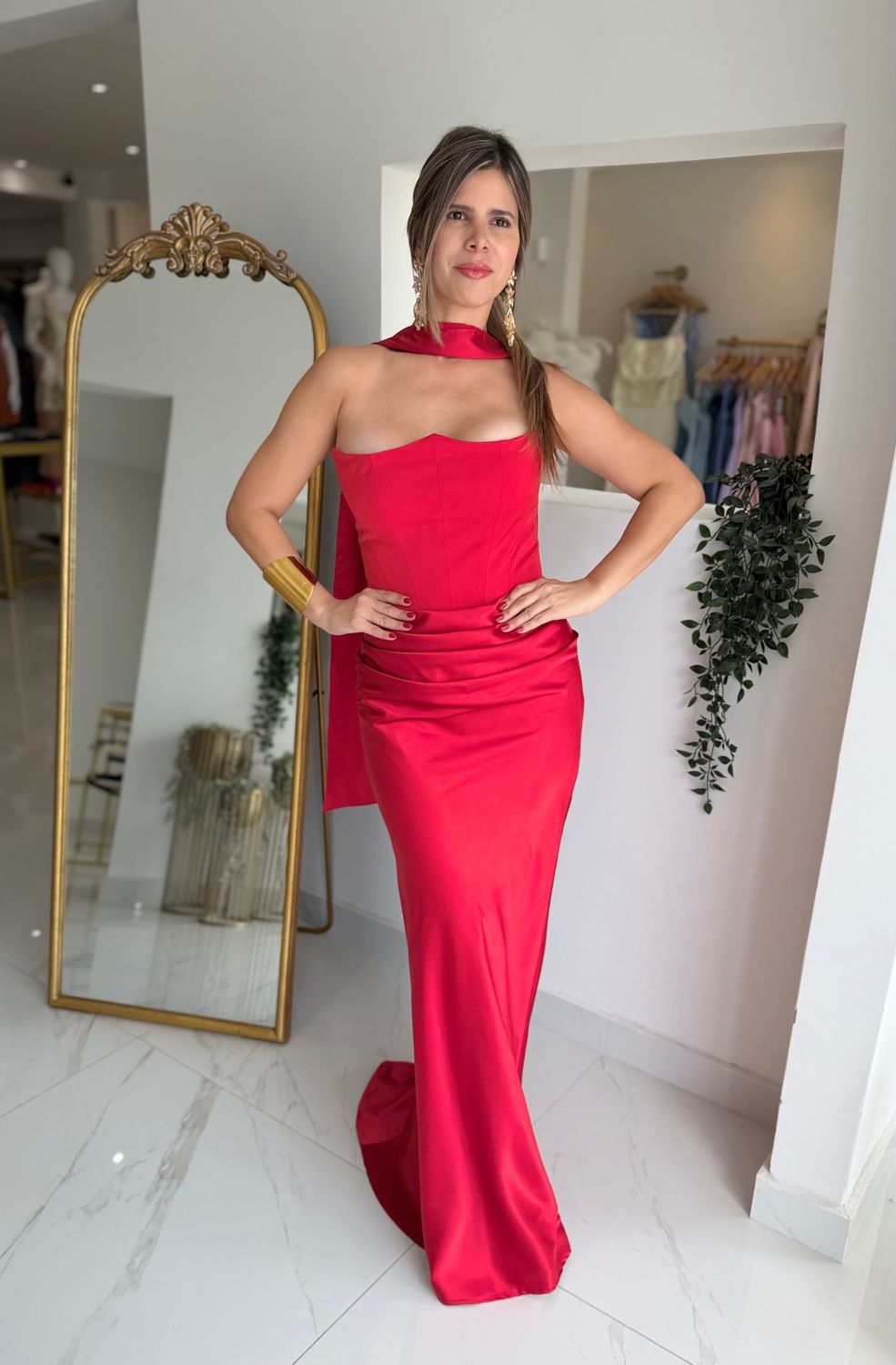 Cherrie Red Formal Dress