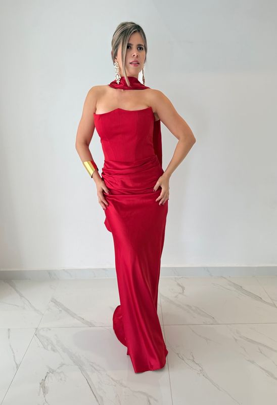 Cherrie Red Formal Dress