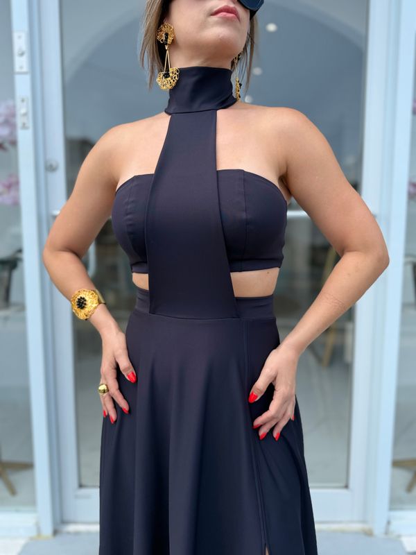 Black Formal Nostrum Brand Dress