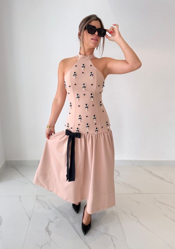 Nude Classy Premium Collection Dress