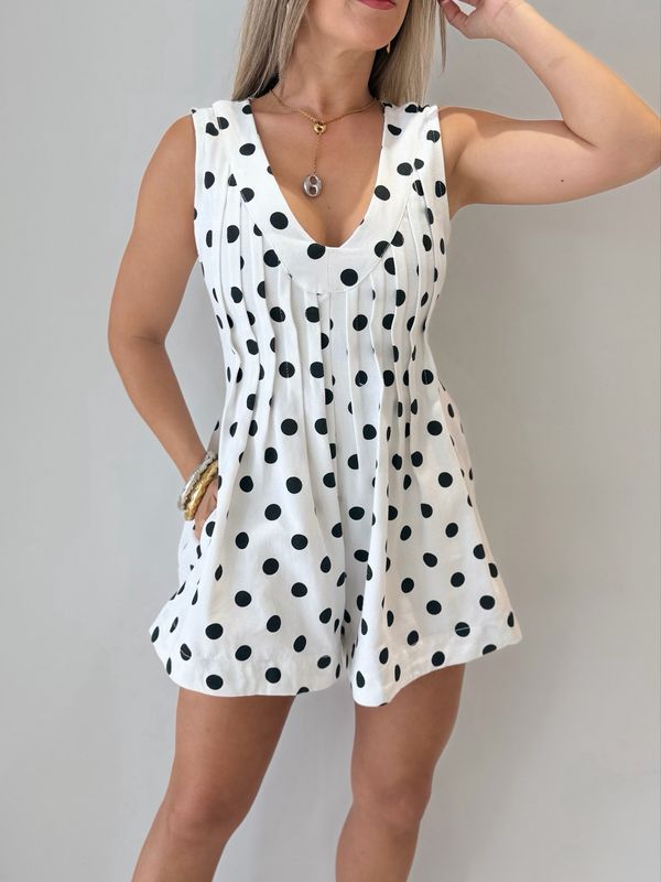 Polka Dots Romper