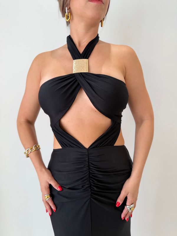 Black Sexy Cocktail Dress