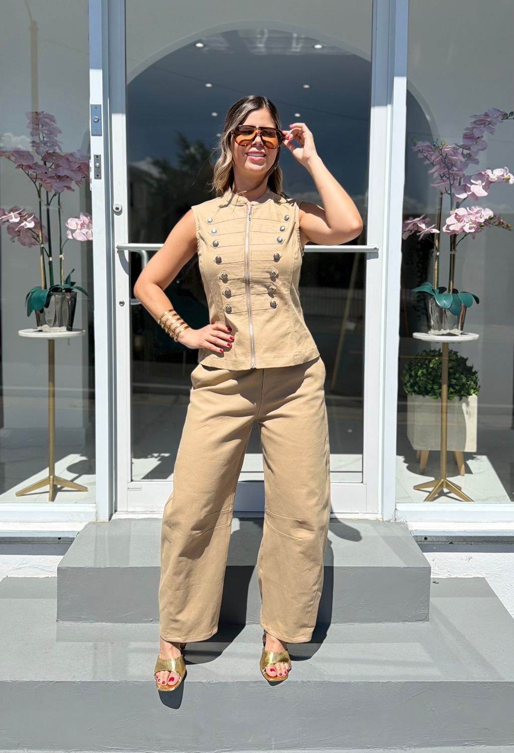 Peanut Barrel Pant Set
