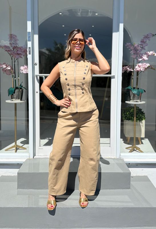 Peanut Barrel Pant Set