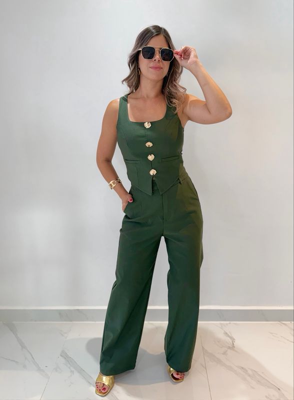 Dark Olive Comfy Set