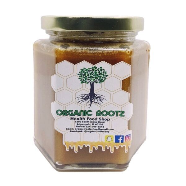 Organic Wildflower Honey with Royal Jelly, Bee Pollen, & Propolis