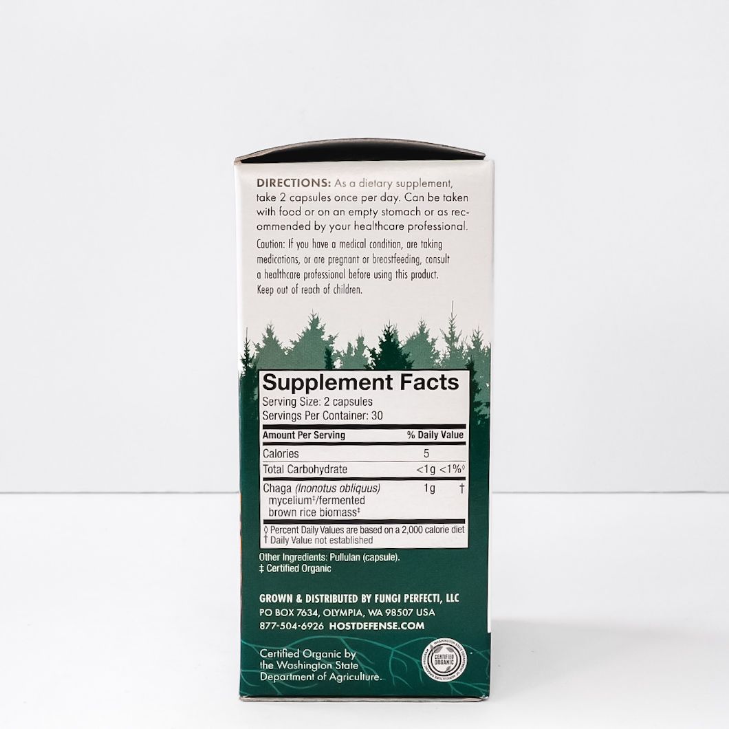Host Defense Chaga Capsules