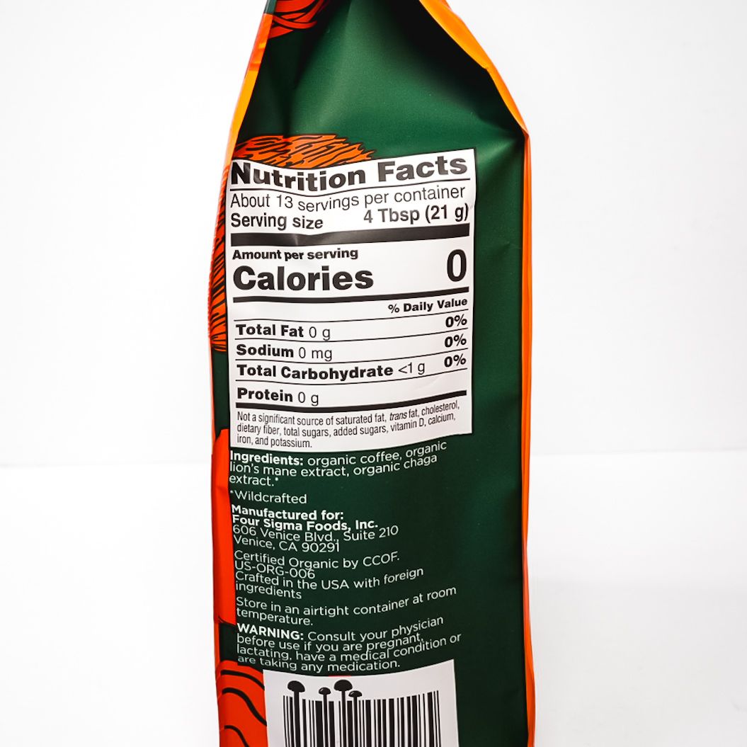 Four Sigmatic Focus Organic Coffee (Lion’s Mane) Bag