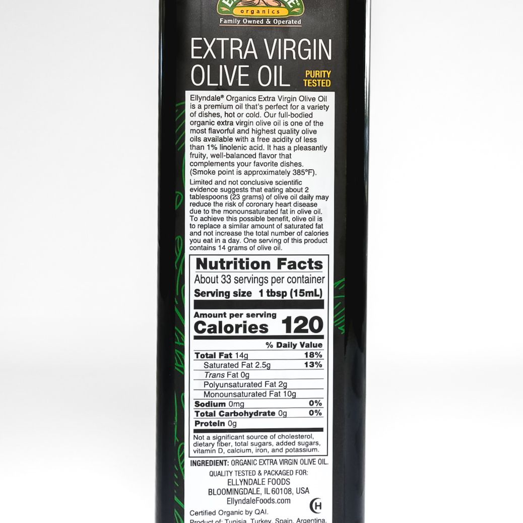 Organic Extra Virgin Oil