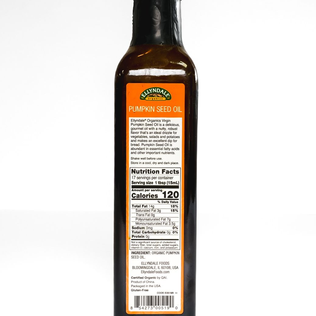 Organic Virgin Pumpkin Seed Oil