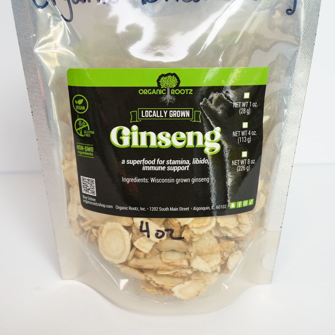 Organic Rootz Ginseng Slices