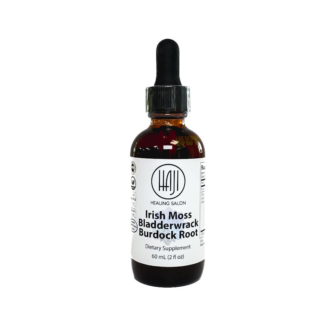 Irish Moss Bladderwrack Burdock Root