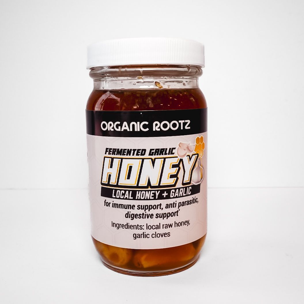Fermented Garlic Honey