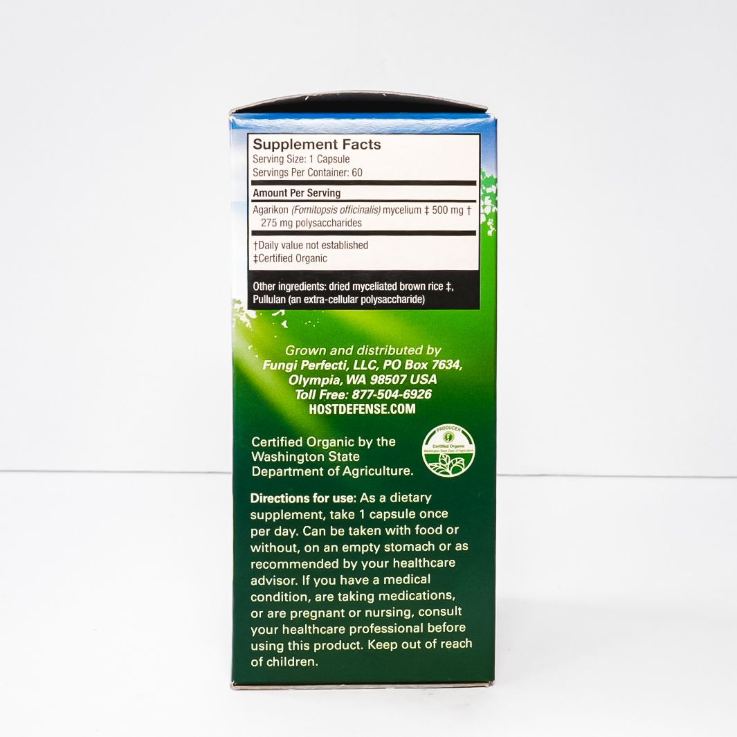 Host Defense Agarikon Mushroom Capsules
